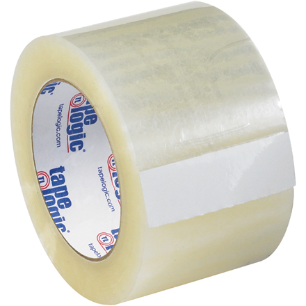 3" x 55 yds. Clear Tape Logic<span class='rtm'>®</span> #126 Quiet Carton Sealing Tape