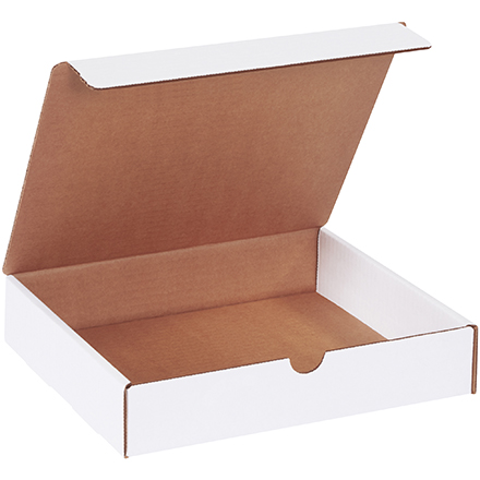 10 x 9 x 2" White Literature Mailers