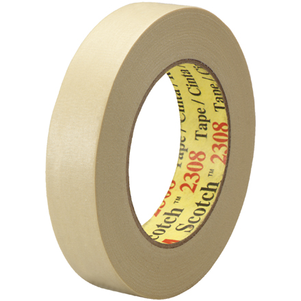 1" x 60 yds. (12 Pack) 3M<span class='tm'>™</span> 2308 Masking Tape