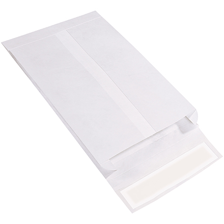 10 x 13 x 2" White Expandable Tyvek<span class='rtm'>®</span> Envelopes